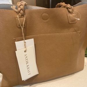 Antik Kraft Large Boho Tote - with bonus clutch included